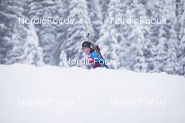 09.12.2021, Hochfilzen, Austria (AUT): Anais Bescond (FRA) -  IBU World Cup Biathlon, training, Hochfilzen (AUT). www.nordicfocus.com. © Manzoni/NordicFocus. Every downloaded picture is fee-liable.