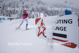 09.12.2021, Hochfilzen, Austria (AUT): Feature: Track atmosphere -  IBU World Cup Biathlon, training, Hochfilzen (AUT). www.nordicfocus.com. © Manzoni/NordicFocus. Every downloaded picture is fee-liable.