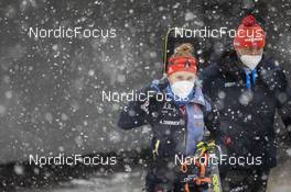 09.12.2021, Hochfilzen, Austria (AUT): Janina Hettich (GER) -  IBU World Cup Biathlon, training, Hochfilzen (AUT). www.nordicfocus.com. © Manzoni/NordicFocus. Every downloaded picture is fee-liable.