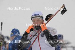 09.12.2021, Hochfilzen, Austria (AUT): Simon Eder (AUT) -  IBU World Cup Biathlon, training, Hochfilzen (AUT). www.nordicfocus.com. © Tumashov/NordicFocus. Every downloaded picture is fee-liable.