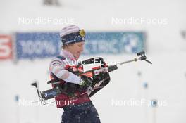 09.12.2021, Hochfilzen, Austria (AUT): Clare Egan (USA) -  IBU World Cup Biathlon, training, Hochfilzen (AUT). www.nordicfocus.com. © Tumashov/NordicFocus. Every downloaded picture is fee-liable.