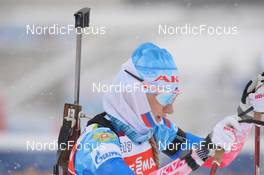 09.12.2021, Hochfilzen, Austria (AUT): Svetlana Mironova (RUS) -  IBU World Cup Biathlon, training, Hochfilzen (AUT). www.nordicfocus.com. © Tumashov/NordicFocus. Every downloaded picture is fee-liable.