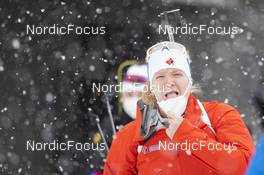 09.12.2021, Hochfilzen, Austria (AUT): Sarah Beaudry (CAN) -  IBU World Cup Biathlon, training, Hochfilzen (AUT). www.nordicfocus.com. © Manzoni/NordicFocus. Every downloaded picture is fee-liable.