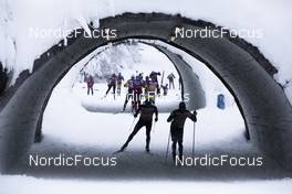 09.12.2021, Hochfilzen, Austria (AUT): Undefined athlete competes -  IBU World Cup Biathlon, training, Hochfilzen (AUT). www.nordicfocus.com. © Manzoni/NordicFocus. Every downloaded picture is fee-liable.