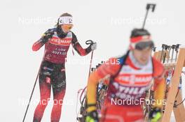 09.12.2021, Hochfilzen, Austria (AUT): Ida Lien (NOR) -  IBU World Cup Biathlon, training, Hochfilzen (AUT). www.nordicfocus.com. © Tumashov/NordicFocus. Every downloaded picture is fee-liable.