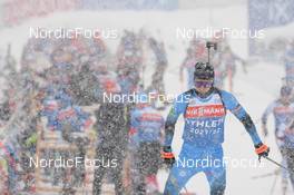 09.12.2021, Hochfilzen, Austria (AUT): Eric Perrot (FRA) -  IBU World Cup Biathlon, training, Hochfilzen (AUT). www.nordicfocus.com. © Tumashov/NordicFocus. Every downloaded picture is fee-liable.