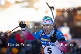 19.12.2021, Annecy-Le Grand Bornand, France (FRA): Eduard Latypov (RUS) -  IBU World Cup Biathlon, mass men, Annecy-Le Grand Bornand (FRA). www.nordicfocus.com. © Manzoni/NordicFocus. Every downloaded picture is fee-liable.