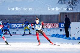 19.12.2021, Annecy-Le Grand Bornand, France (FRA): Sivert Guttorm Bakken (NOR) -  IBU World Cup Biathlon, mass men, Annecy-Le Grand Bornand (FRA). www.nordicfocus.com. © Manzoni/NordicFocus. Every downloaded picture is fee-liable.