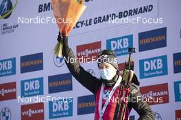 19.12.2021, Annecy-Le Grand Bornand, France (FRA): Tarjei Boe (NOR) -  IBU World Cup Biathlon, mass men, Annecy-Le Grand Bornand (FRA). www.nordicfocus.com. © Manzoni/NordicFocus. Every downloaded picture is fee-liable.
