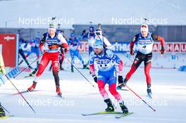 19.12.2021, Annecy-Le Grand Bornand, France (FRA): Alexander Loginov (RUS) -  IBU World Cup Biathlon, mass men, Annecy-Le Grand Bornand (FRA). www.nordicfocus.com. © Manzoni/NordicFocus. Every downloaded picture is fee-liable.