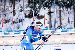 19.12.2021, Annecy-Le Grand Bornand, France (FRA): Emilien Jacquelin (FRA) -  IBU World Cup Biathlon, mass men, Annecy-Le Grand Bornand (FRA). www.nordicfocus.com. © Manzoni/NordicFocus. Every downloaded picture is fee-liable.