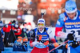 19.12.2021, Annecy-Le Grand Bornand, France (FRA): Simon Eder (RUS) -  IBU World Cup Biathlon, mass men, Annecy-Le Grand Bornand (FRA). www.nordicfocus.com. © Manzoni/NordicFocus. Every downloaded picture is fee-liable.