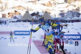 19.12.2021, Annecy-Le Grand Bornand, France (FRA): Mona Brorsson (SWE) - IBU World Cup Biathlon, mass women, Annecy-Le Grand Bornand (FRA). www.nordicfocus.com. © Manzoni/NordicFocus. Every downloaded picture is fee-liable.