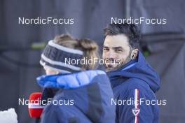 19.12.2021, Annecy-Le Grand Bornand, France (FRA): Simon Fourcade (FRA) - IBU World Cup Biathlon, mass women, Annecy-Le Grand Bornand (FRA). www.nordicfocus.com. © Manzoni/NordicFocus. Every downloaded picture is fee-liable.