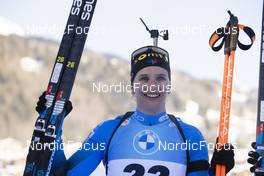 19.12.2021, Annecy-Le Grand Bornand, France (FRA): Julia Simon (FRA) - IBU World Cup Biathlon, mass women, Annecy-Le Grand Bornand (FRA). www.nordicfocus.com. © Manzoni/NordicFocus. Every downloaded picture is fee-liable.