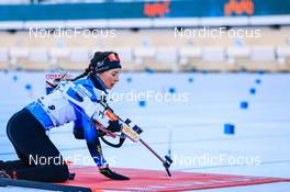 19.12.2021, Annecy-Le Grand Bornand, France (FRA): Anais Chevalier-Bouchet (FRA) -  IBU World Cup Biathlon, mass women, Annecy-Le Grand Bornand (FRA). www.nordicfocus.com. © Manzoni/NordicFocus. Every downloaded picture is fee-liable.