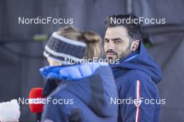 19.12.2021, Annecy-Le Grand Bornand, France (FRA): Simon Fourcade (FRA) - IBU World Cup Biathlon, mass women, Annecy-Le Grand Bornand (FRA). www.nordicfocus.com. © Manzoni/NordicFocus. Every downloaded picture is fee-liable.