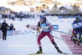 19.12.2021, Annecy-Le Grand Bornand, France (FRA): Lisa Theresa Hauser (AUT) - IBU World Cup Biathlon, mass women, Annecy-Le Grand Bornand (FRA). www.nordicfocus.com. © Manzoni/NordicFocus. Every downloaded picture is fee-liable.