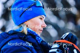 19.12.2021, Annecy-Le Grand Bornand, France (FRA): Dzinara Alimbekava (BLR) -  IBU World Cup Biathlon, mass women, Annecy-Le Grand Bornand (FRA). www.nordicfocus.com. © Manzoni/NordicFocus. Every downloaded picture is fee-liable.