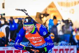18.12.2021, Annecy-Le Grand Bornand, France (FRA): Maksim Varabei (BLR) -  IBU World Cup Biathlon, pursuit men, Annecy-Le Grand Bornand (FRA). www.nordicfocus.com. © Manzoni/NordicFocus. Every downloaded picture is fee-liable.