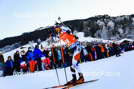 18.12.2021, Annecy-Le Grand Bornand, France (FRA): Michal Krcmar (CZE) -  IBU World Cup Biathlon, pursuit men, Annecy-Le Grand Bornand (FRA). www.nordicfocus.com. © Manzoni/NordicFocus. Every downloaded picture is fee-liable.