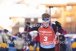 18.12.2021, Annecy-Le Grand Bornand, France (FRA): Filip Fjeld Andersen (NOR) -  IBU World Cup Biathlon, pursuit men, Annecy-Le Grand Bornand (FRA). www.nordicfocus.com. © Manzoni/NordicFocus. Every downloaded picture is fee-liable.