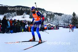 18.12.2021, Annecy-Le Grand Bornand, France (FRA): Benjamin Weger (SUI) -  IBU World Cup Biathlon, pursuit men, Annecy-Le Grand Bornand (FRA). www.nordicfocus.com. © Manzoni/NordicFocus. Every downloaded picture is fee-liable.