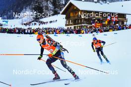 18.12.2021, Annecy-Le Grand Bornand, France (FRA): Benedikt Doll (GER) -  IBU World Cup Biathlon, pursuit men, Annecy-Le Grand Bornand (FRA). www.nordicfocus.com. © Manzoni/NordicFocus. Every downloaded picture is fee-liable.