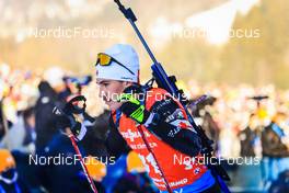 18.12.2021, Annecy-Le Grand Bornand, France (FRA): Adam Runnalls (CAN) -  IBU World Cup Biathlon, pursuit men, Annecy-Le Grand Bornand (FRA). www.nordicfocus.com. © Manzoni/NordicFocus. Every downloaded picture is fee-liable.