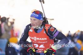 18.12.2021, Annecy-Le Grand Bornand, France (FRA): Erik Lesser (GER) -  IBU World Cup Biathlon, pursuit men, Annecy-Le Grand Bornand (FRA). www.nordicfocus.com. © Manzoni/NordicFocus. Every downloaded picture is fee-liable.