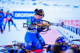 18.12.2021, Annecy-Le Grand Bornand, France (FRA): Julia Simon (FRA) -  IBU World Cup Biathlon, pursuit women, Annecy-Le Grand Bornand (FRA). www.nordicfocus.com. © Manzoni/NordicFocus. Every downloaded picture is fee-liable.