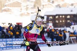 18.12.2021, Annecy-Le Grand Bornand, France (FRA): Marte Olsbu Roeiseland (NOR) -  IBU World Cup Biathlon, pursuit women, Annecy-Le Grand Bornand (FRA). www.nordicfocus.com. © Manzoni/NordicFocus. Every downloaded picture is fee-liable.