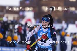 18.12.2021, Annecy-Le Grand Bornand, France (FRA): Joanne Reid (USA) -  IBU World Cup Biathlon, pursuit women, Annecy-Le Grand Bornand (FRA). www.nordicfocus.com. © Manzoni/NordicFocus. Every downloaded picture is fee-liable.