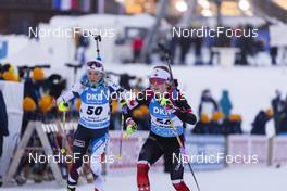 18.12.2021, Annecy-Le Grand Bornand, France (FRA): Emma Lunder (CAN) -  IBU World Cup Biathlon, pursuit women, Annecy-Le Grand Bornand (FRA). www.nordicfocus.com. © Manzoni/NordicFocus. Every downloaded picture is fee-liable.