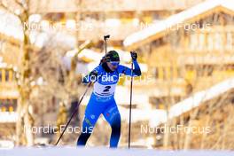18.12.2021, Annecy-Le Grand Bornand, France (FRA): Anais Bescond (FRA) -  IBU World Cup Biathlon, pursuit women, Annecy-Le Grand Bornand (FRA). www.nordicfocus.com. © Manzoni/NordicFocus. Every downloaded picture is fee-liable.