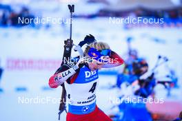 18.12.2021, Annecy-Le Grand Bornand, France (FRA): Lisa Theresa Hauser (AUT) -  IBU World Cup Biathlon, pursuit women, Annecy-Le Grand Bornand (FRA). www.nordicfocus.com. © Manzoni/NordicFocus. Every downloaded picture is fee-liable.