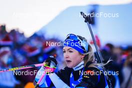 18.12.2021, Annecy-Le Grand Bornand, France (FRA): Regina Oja (EST) -  IBU World Cup Biathlon, pursuit women, Annecy-Le Grand Bornand (FRA). www.nordicfocus.com. © Manzoni/NordicFocus. Every downloaded picture is fee-liable.