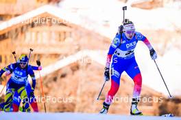 18.12.2021, Annecy-Le Grand Bornand, France (FRA): Valeriia Vasnetcova (RUS) -  IBU World Cup Biathlon, pursuit women, Annecy-Le Grand Bornand (FRA). www.nordicfocus.com. © Manzoni/NordicFocus. Every downloaded picture is fee-liable.