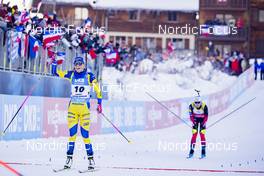 18.12.2021, Annecy-Le Grand Bornand, France (FRA): Hanna Oeberg (SWE) -  IBU World Cup Biathlon, pursuit women, Annecy-Le Grand Bornand (FRA). www.nordicfocus.com. © Manzoni/NordicFocus. Every downloaded picture is fee-liable.