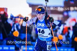 18.12.2021, Annecy-Le Grand Bornand, France (FRA): Clare Egan (USA) -  IBU World Cup Biathlon, pursuit women, Annecy-Le Grand Bornand (FRA). www.nordicfocus.com. © Manzoni/NordicFocus. Every downloaded picture is fee-liable.