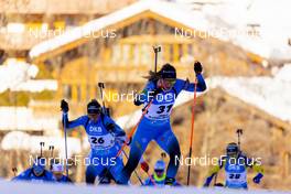 18.12.2021, Annecy-Le Grand Bornand, France (FRA): Justine Braisaz-Bouchet (FRA) -  IBU World Cup Biathlon, pursuit women, Annecy-Le Grand Bornand (FRA). www.nordicfocus.com. © Manzoni/NordicFocus. Every downloaded picture is fee-liable.