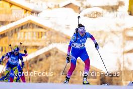 18.12.2021, Annecy-Le Grand Bornand, France (FRA): Valeriia Vasnetcova (RUS) -  IBU World Cup Biathlon, pursuit women, Annecy-Le Grand Bornand (FRA). www.nordicfocus.com. © Manzoni/NordicFocus. Every downloaded picture is fee-liable.