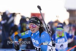 18.12.2021, Annecy-Le Grand Bornand, France (FRA): Anais Chevalier-Bouchet (FRA) -  IBU World Cup Biathlon, pursuit women, Annecy-Le Grand Bornand (FRA). www.nordicfocus.com. © Manzoni/NordicFocus. Every downloaded picture is fee-liable.