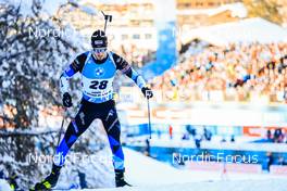17.12.2021, Annecy-Le Grand Bornand, France (FRA): Rene Zahkna (EST) -  IBU World Cup Biathlon, sprint men, Annecy-Le Grand Bornand (FRA). www.nordicfocus.com. © Manzoni/NordicFocus. Every downloaded picture is fee-liable.