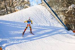 17.12.2021, Annecy-Le Grand Bornand, France (FRA): Florent Claude (BEL) -  IBU World Cup Biathlon, sprint men, Annecy-Le Grand Bornand (FRA). www.nordicfocus.com. © Manzoni/NordicFocus. Every downloaded picture is fee-liable.