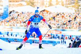 17.12.2021, Annecy-Le Grand Bornand, France (FRA): Said Karimulla Khalili (RUS) -  IBU World Cup Biathlon, sprint men, Annecy-Le Grand Bornand (FRA). www.nordicfocus.com. © Manzoni/NordicFocus. Every downloaded picture is fee-liable.