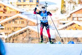 17.12.2021, Annecy-Le Grand Bornand, France (FRA): Tarjei Boe (NOR) -  IBU World Cup Biathlon, sprint men, Annecy-Le Grand Bornand (FRA). www.nordicfocus.com. © Manzoni/NordicFocus. Every downloaded picture is fee-liable.