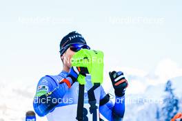 17.12.2021, Annecy-Le Grand Bornand, France (FRA): Quentin Fillon Maillet (FRA) -  IBU World Cup Biathlon, sprint men, Annecy-Le Grand Bornand (FRA). www.nordicfocus.com. © Manzoni/NordicFocus. Every downloaded picture is fee-liable.