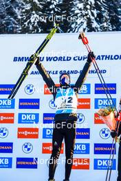17.12.2021, Annecy-Le Grand Bornand, France (FRA): Johannes Thingnes Boe (NOR) -  IBU World Cup Biathlon, sprint men, Annecy-Le Grand Bornand (FRA). www.nordicfocus.com. © Manzoni/NordicFocus. Every downloaded picture is fee-liable.