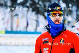 17.12.2021, Annecy-Le Grand Bornand, France (FRA): Cesar Beauvais (BEL) -  IBU World Cup Biathlon, sprint men, Annecy-Le Grand Bornand (FRA). www.nordicfocus.com. © Manzoni/NordicFocus. Every downloaded picture is fee-liable.